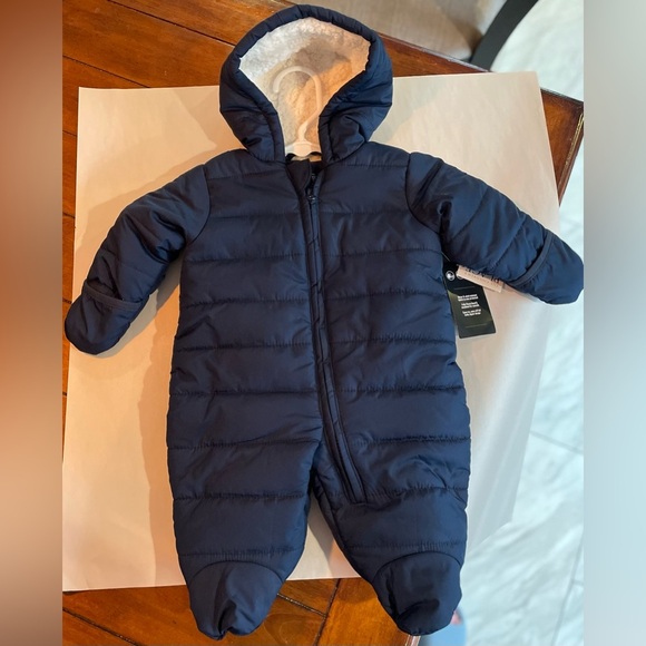NWT Winter infant snowsuit from The Children’s Place. - Picture 2 of 12